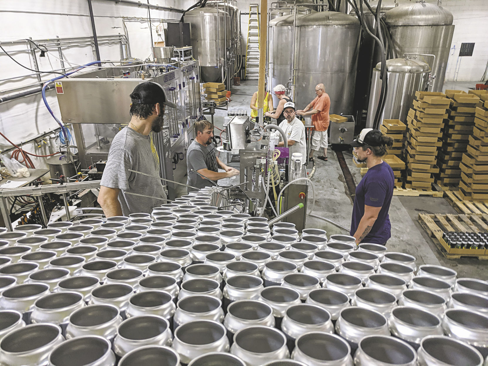 Voodoo canning line